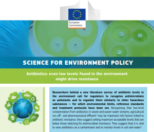 document, antibiotics, environment