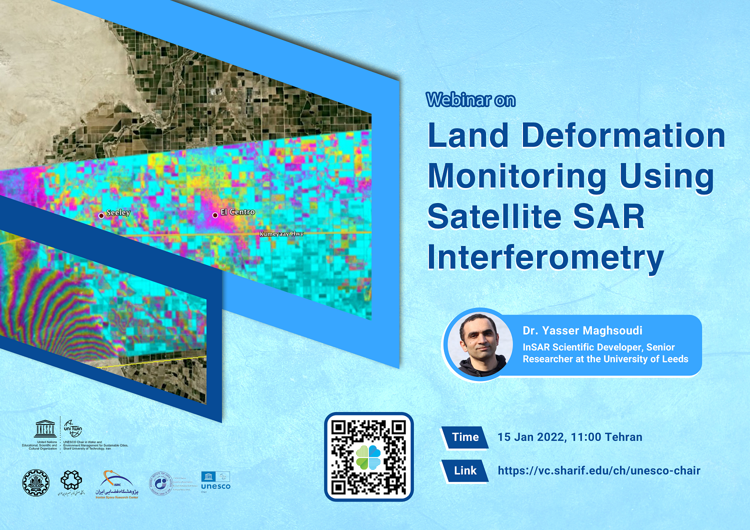 Webinar: Land Deformation Monitoring Using Satellite SAR Interferometry